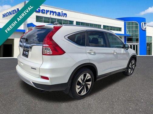 White 2016 Honda CR-V Touring