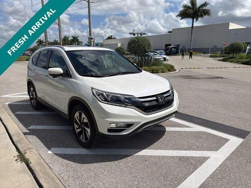 White 2016 Honda CR-V Touring
