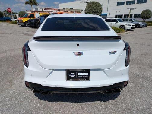 Summit White 2023 Cadillac CT4-V Blackwing
