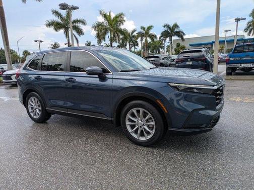 Silver 2024 Honda CR-V EX