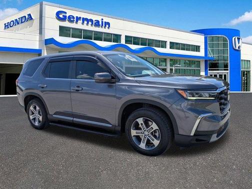 Modern Steel Metallic 2025 Honda Pilot EX-L