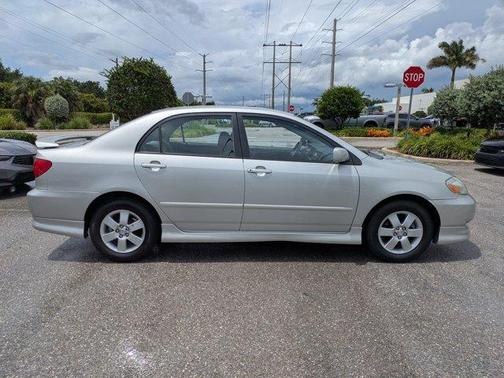 Gray 2003 Toyota Corolla S