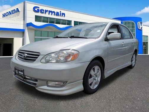 Gray 2003 Toyota Corolla S