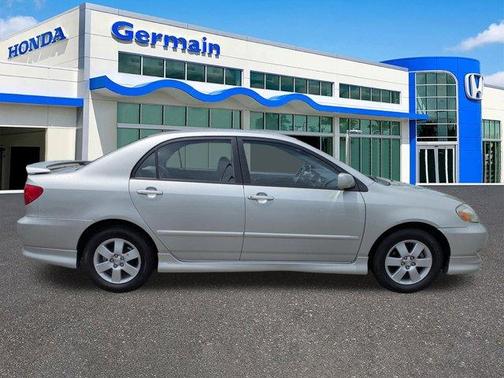Gray 2003 Toyota Corolla S