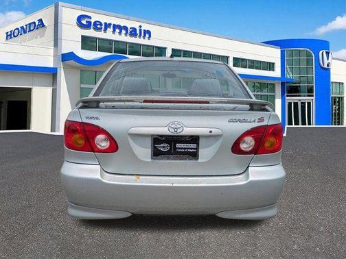 Gray 2003 Toyota Corolla S
