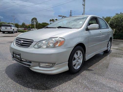 Gray 2003 Toyota Corolla S