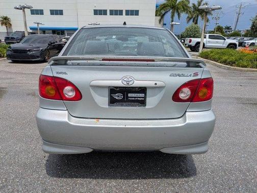 Gray 2003 Toyota Corolla S