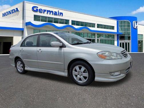 Gray 2003 Toyota Corolla S