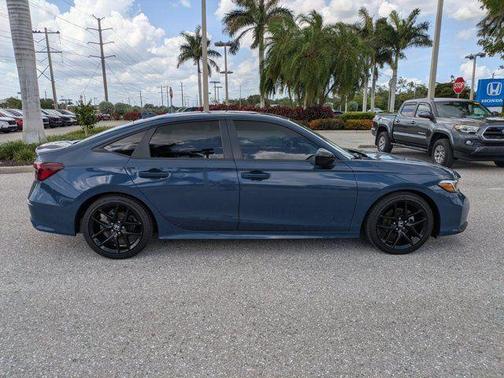 Blue 2026 Honda Civic Sport
