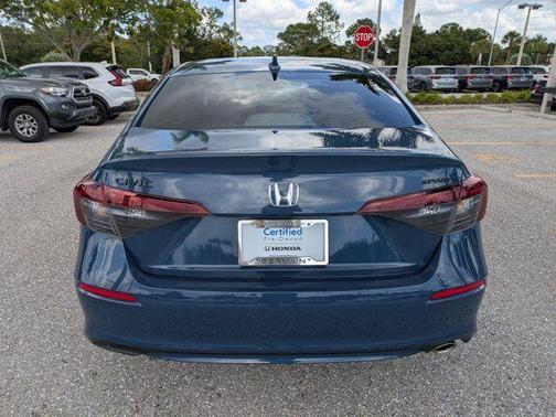 Blue 2026 Honda Civic Sport