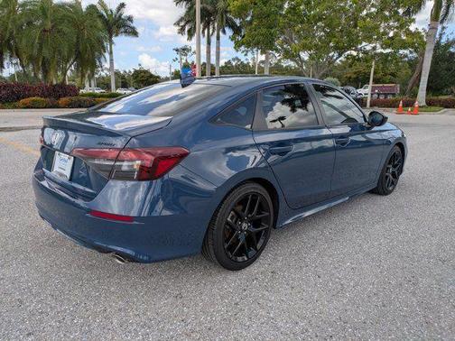 Blue 2026 Honda Civic Sport