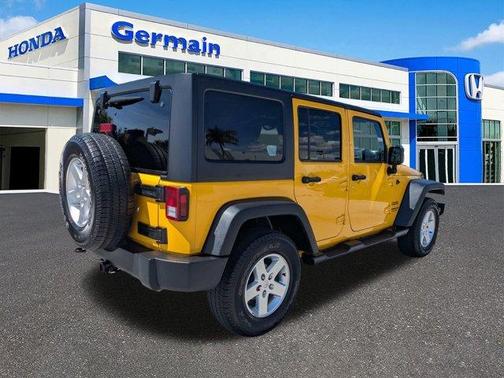 Baja Yellow Clearcoat 2015 Jeep Wrangler Unlimited Sport
