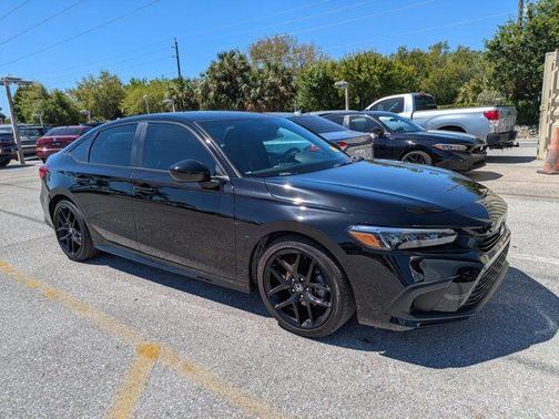 Crystal Black Pearl 2024 Honda Civic Sport