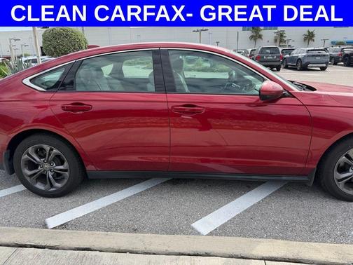 Radiant Red Metallic 2023 Honda Accord EX