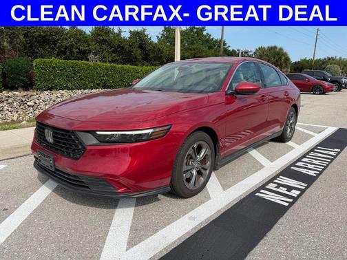Radiant Red Metallic 2023 Honda Accord EX