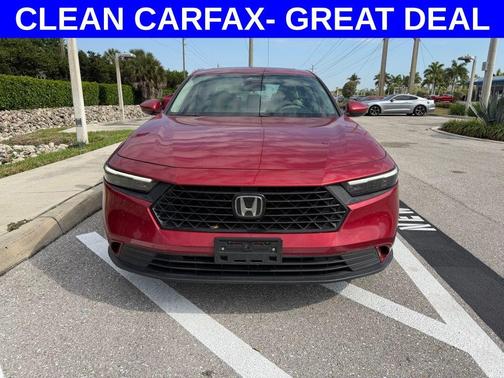 Radiant Red Metallic 2023 Honda Accord EX