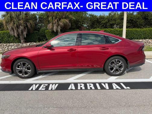 Radiant Red Metallic 2023 Honda Accord EX