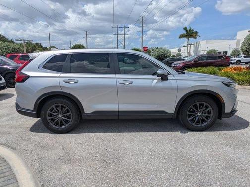 Lunar Silver Metallic 2024 Honda CR-V EX-L