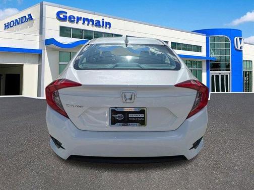 Taffeta White 2018 Honda Civic EX