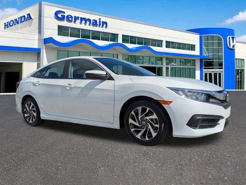 Taffeta White 2018 Honda Civic EX