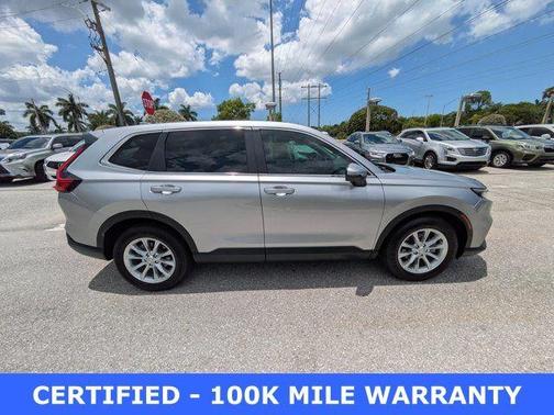 Silver 2024 Honda CR-V EX