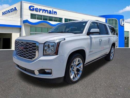 White Frost Tri-Coat 2020 GMC Yukon XL Denali