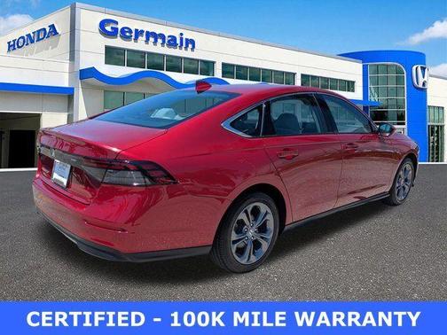 Radiant Red Metallic 2024 Honda Accord EX