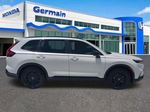 Platinum White Pearl 2026 Honda CR-V Hybrid Sport-L