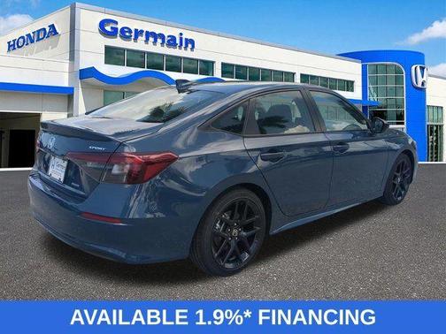 Blue Lagoon 2025 Honda Civic Hybrid
