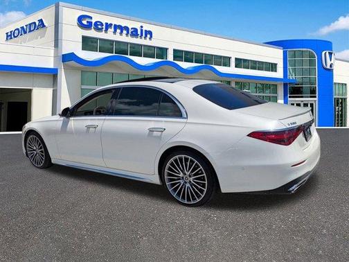 White 2021 Mercedes-Benz S-Class S 580 4MATIC