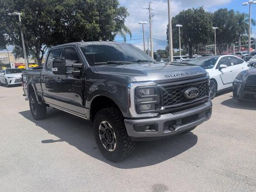 Gray Metallic 2024 Ford F-250 Lariat