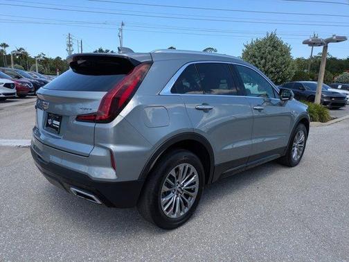 Silver Metallic 2025 Cadillac XT4 Premium Luxury