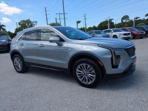 Silver Metallic 2025 Cadillac XT4 Premium Luxury