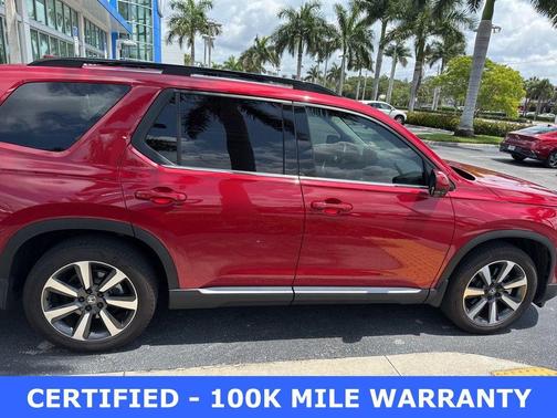 Radiant Red 2025 Honda Pilot Touring