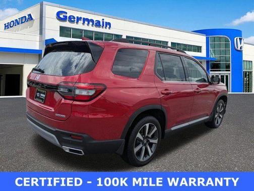 Radiant Red 2025 Honda Pilot Touring