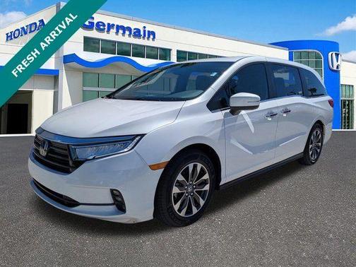 Platinum White Pearl 2024 Honda Odyssey EX-L