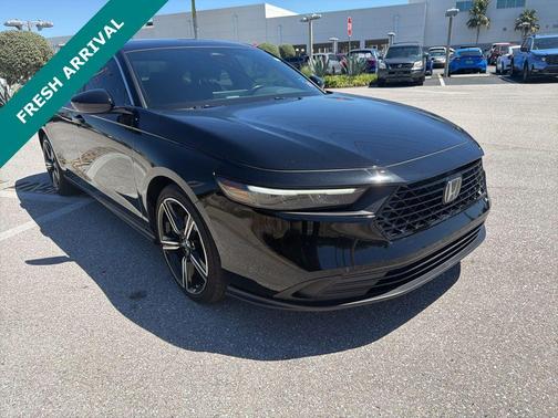 Crystal Black Pearl 2023 Honda Accord Hybrid Sport