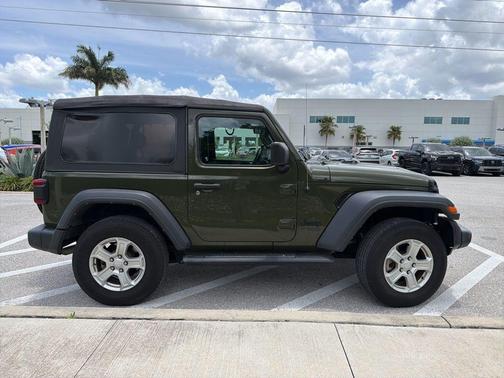 Sarge Green Clearcoat 2021 Jeep Wrangler Sport