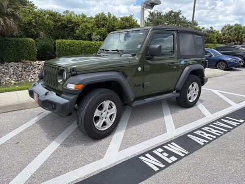 Sarge Green Clearcoat 2021 Jeep Wrangler Sport