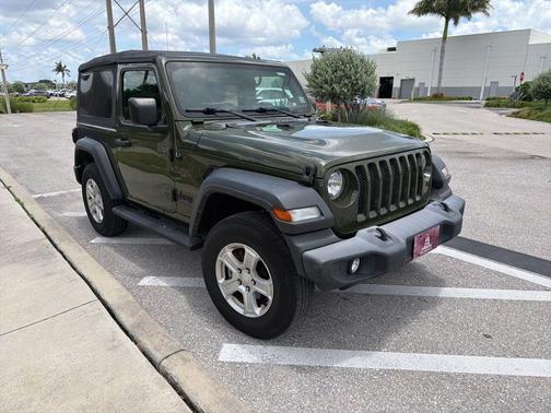 Sarge Green Clearcoat 2021 Jeep Wrangler Sport