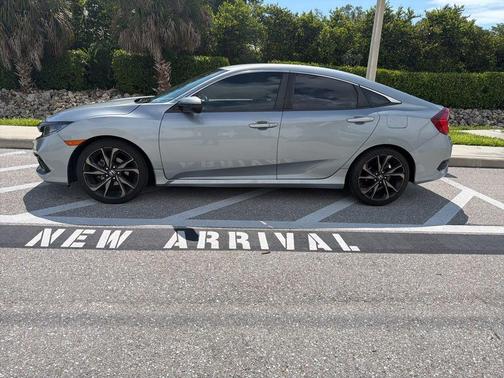 Silver 2020 Honda Civic Sport
