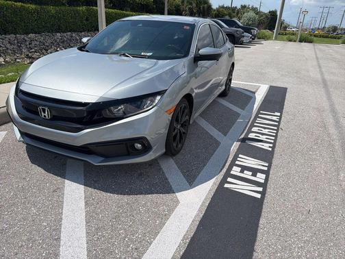 Silver 2020 Honda Civic Sport