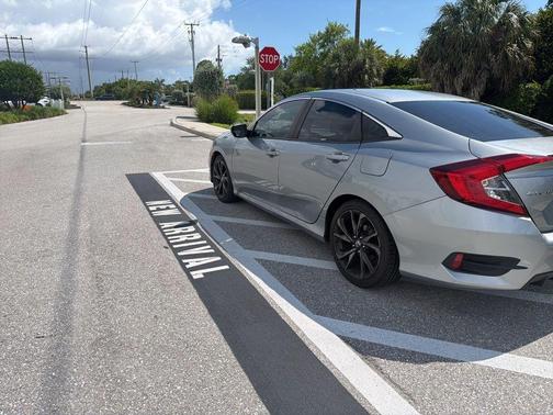 Silver 2020 Honda Civic Sport