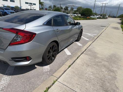 Silver 2020 Honda Civic Sport