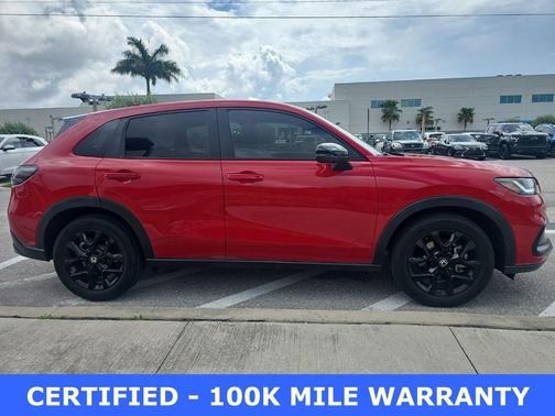 Milano Red 2024 Honda HR-V Sport