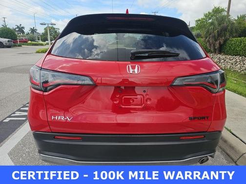 Milano Red 2024 Honda HR-V Sport