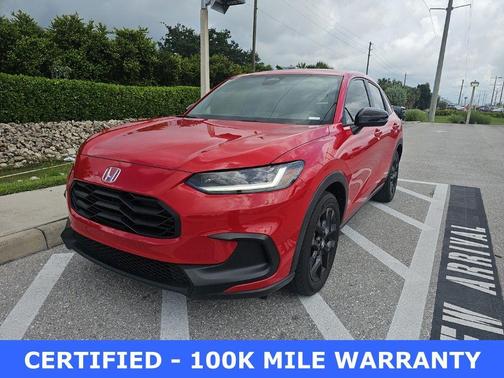 Milano Red 2024 Honda HR-V Sport