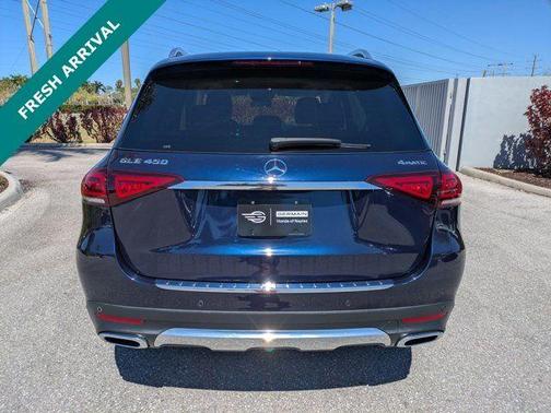 Brilliant Blue Metallic 2022 Mercedes-Benz GLE 450 4MATIC