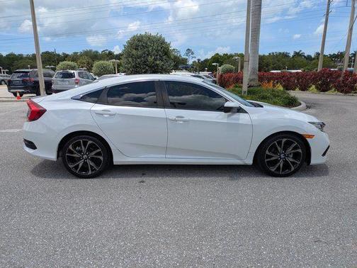 White 2021 Honda Civic Sport