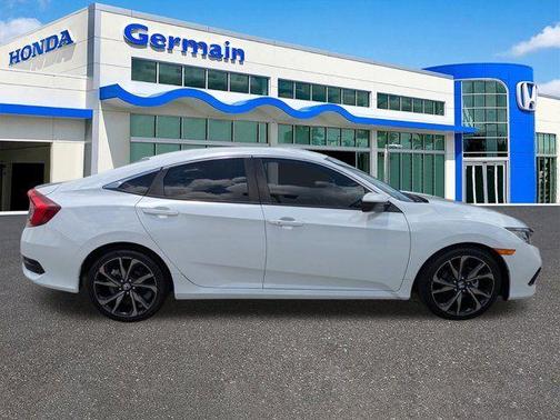 White 2021 Honda Civic Sport